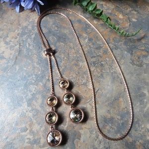 Swarovski Touchstone crystal Swing By Pendant